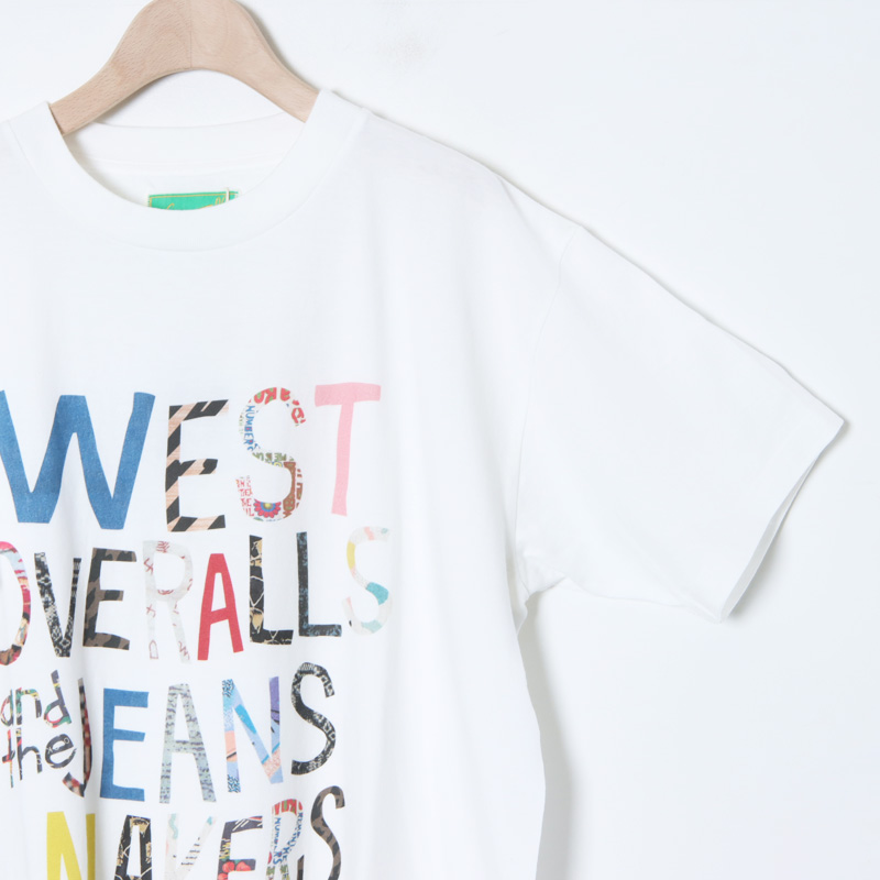 WESTOVERALLS (ウエストオーバーオールズ) WOA J.M T-SHIRT / Tシャツ