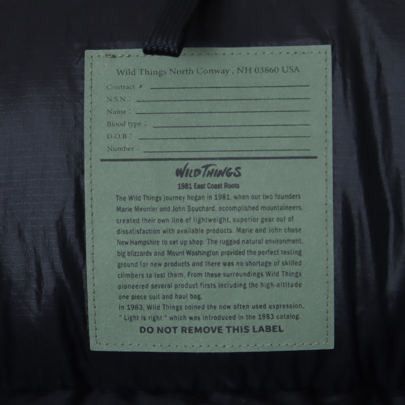 WILD THINGS(磻ɥ󥰥) HIGH GRADE MONSTER PARKA