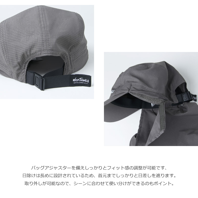 WILD THINGS(磻ɥ󥰥) BREATHABLE SUNSHADE CAP