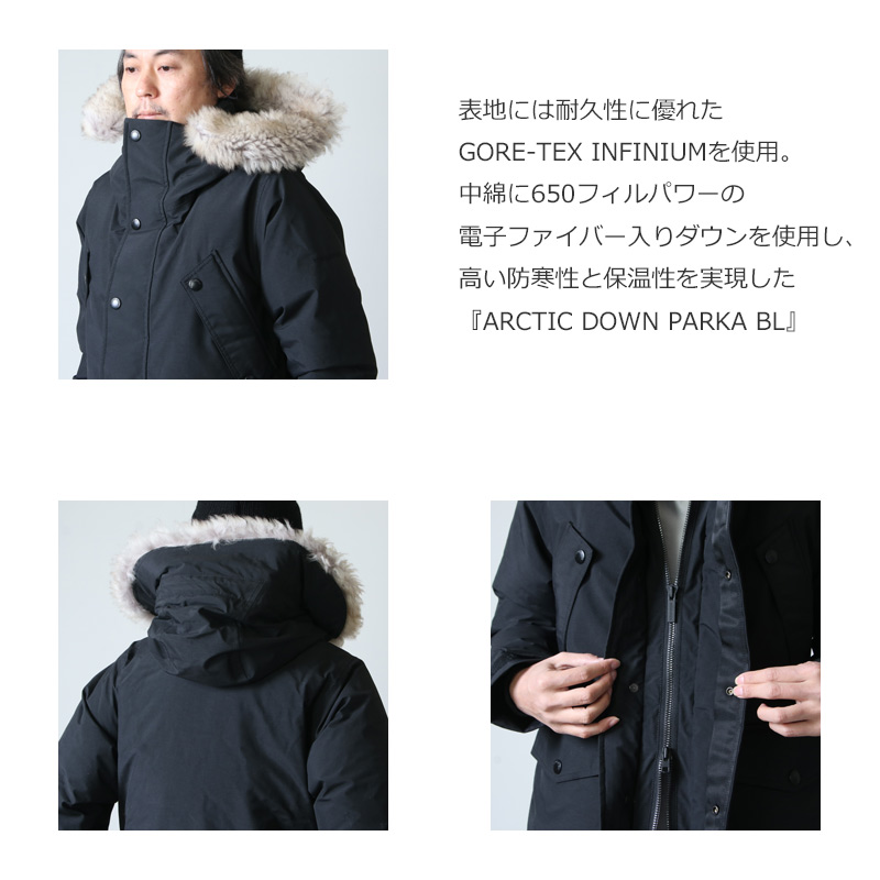 WOOLRICH (ウールリッチ) ARCTIC DOWN PARKA BL / アークティック