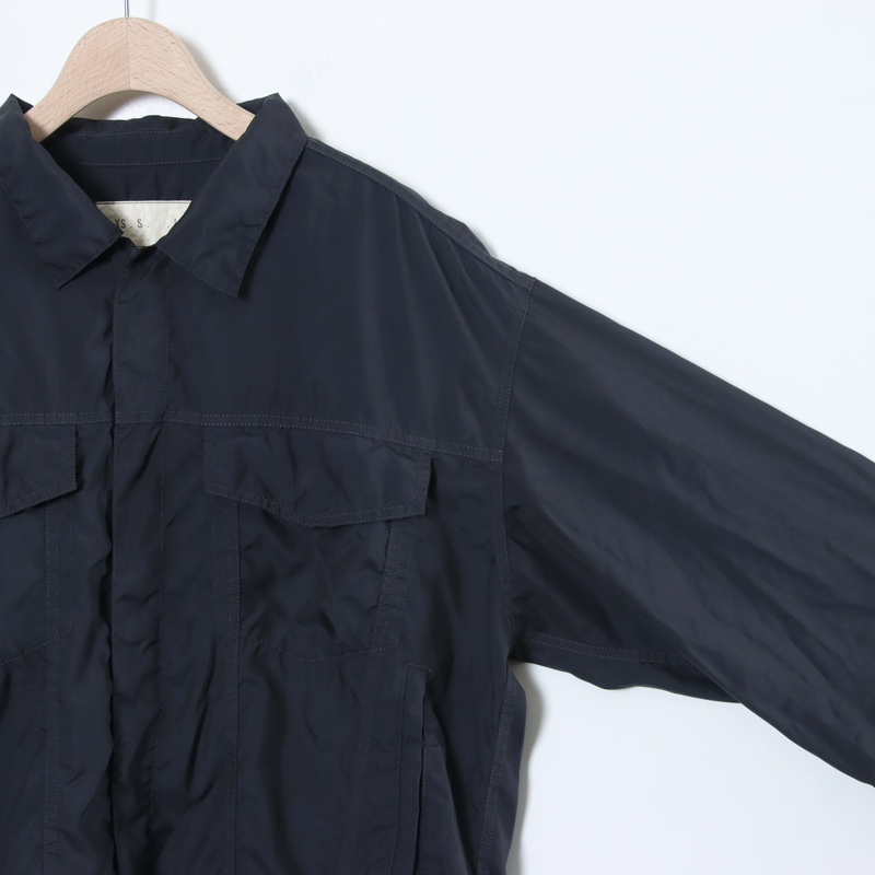 XS.S.M.L() Garment Dyed Trucker Jacket