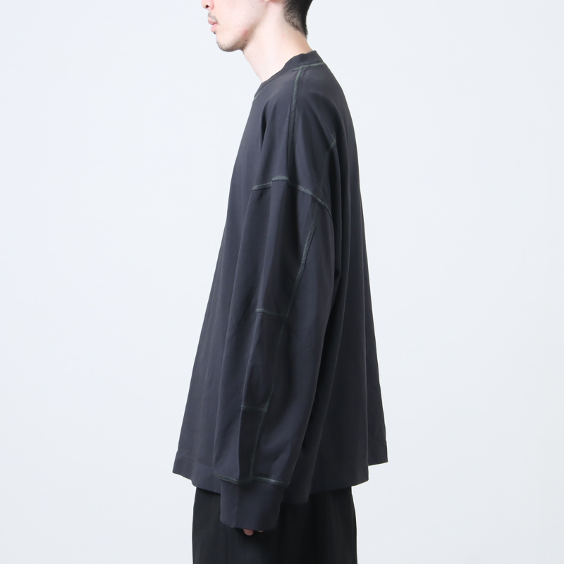 XS.S.M.L() Garment Dyed L/S T-Shirt