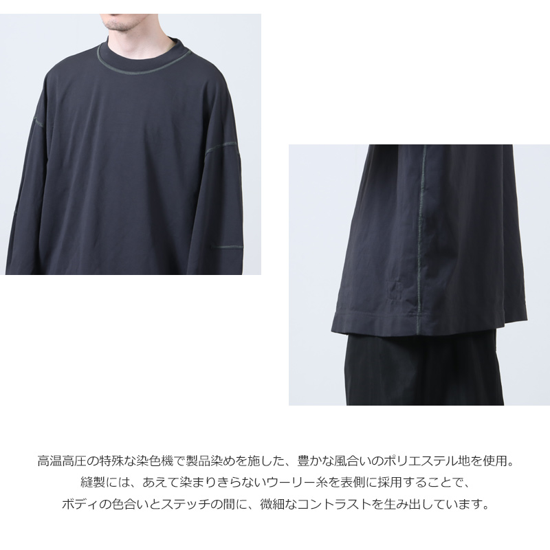 XS.S.M.L() Garment Dyed L/S T-Shirt