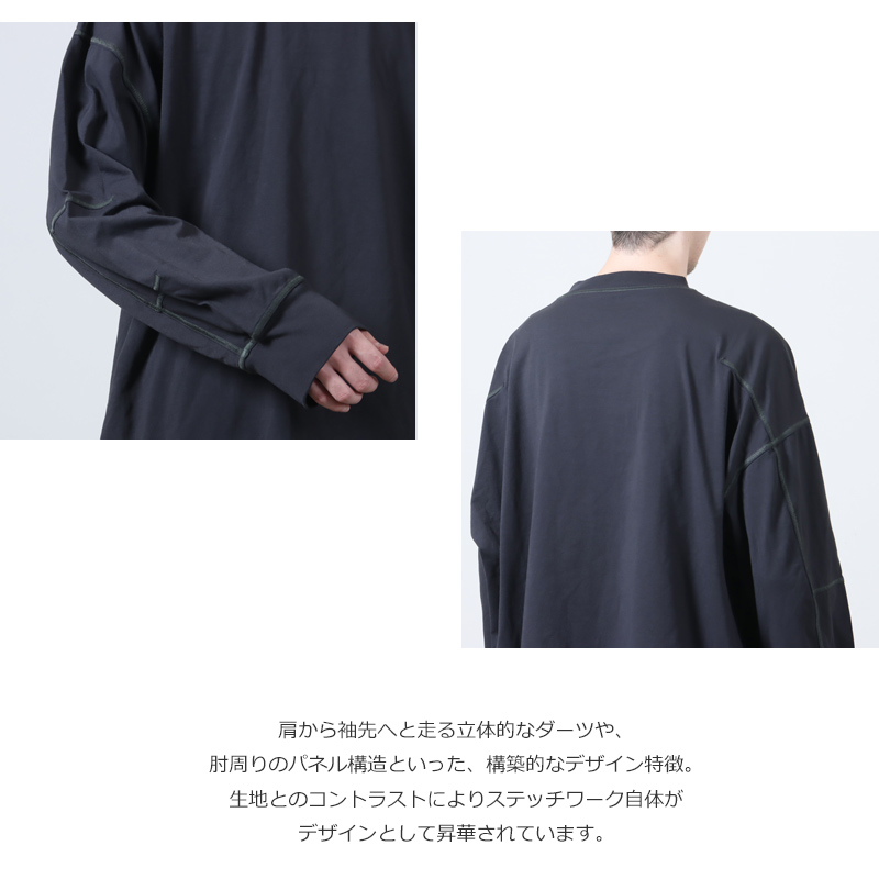 XS.S.M.L() Garment Dyed L/S T-Shirt