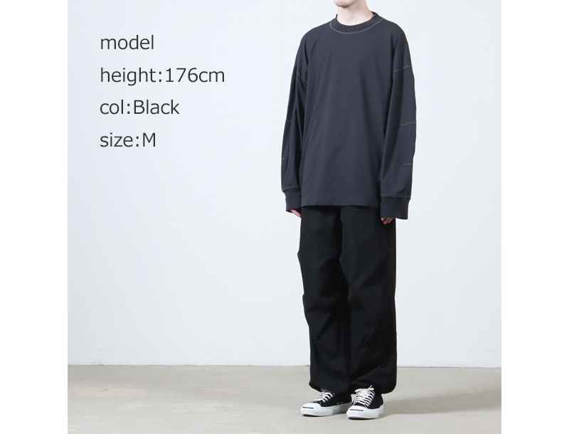 XS.S.M.L() Garment Dyed L/S T-Shirt