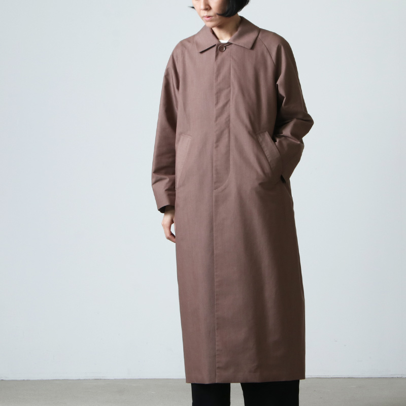 YAECA (ヤエカ) SOUTIEN COLLAR COAT LONG / ステンカラーコートロング