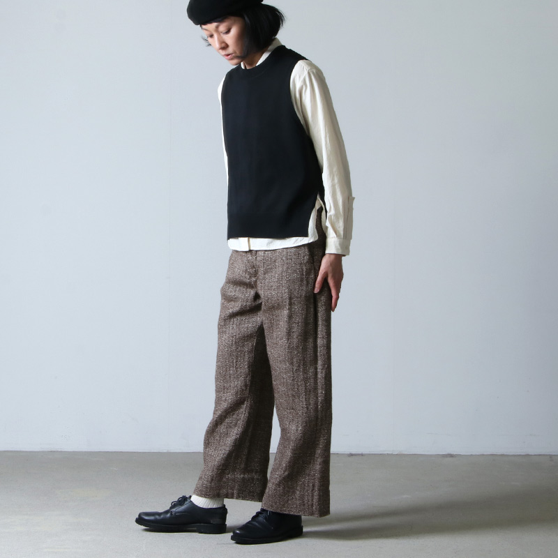 YAECA (ヤエカ) WRITE SETUP PANTS / ライトセットアップパンツ