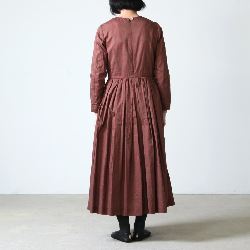 Yaeca ヤエカ Write Tuck Dress Liberty ライトタックドレスリバティ