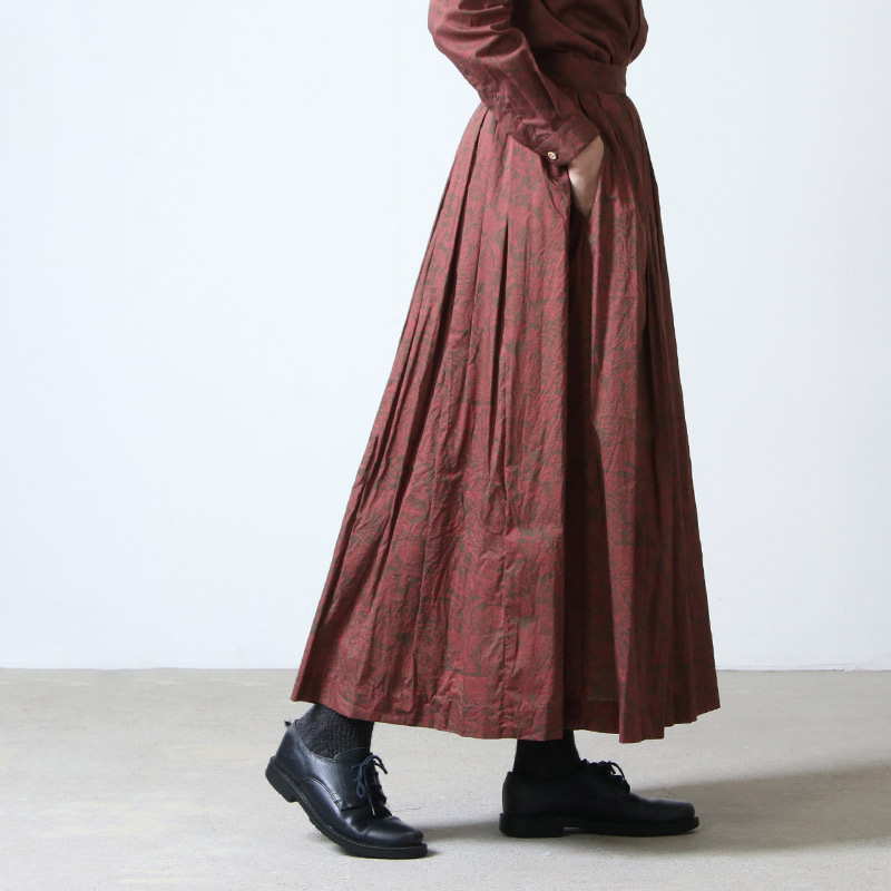 YAECA WRITE WOMEN TUCK SKIRT demi 92662 スカート 