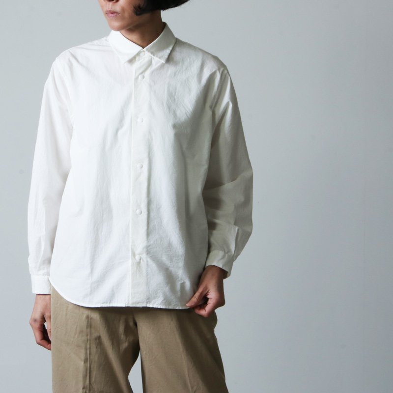 ヤエカ COMFORT SHIRT RELAX SHORT コンフォートシャツ - シャツ ...
