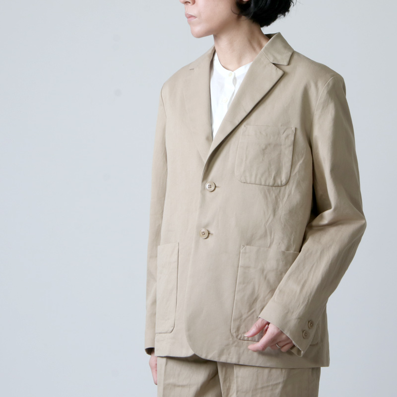 YAECA (ヤエカ) CHINO CLOTH JACKET / チノクロスジャケット