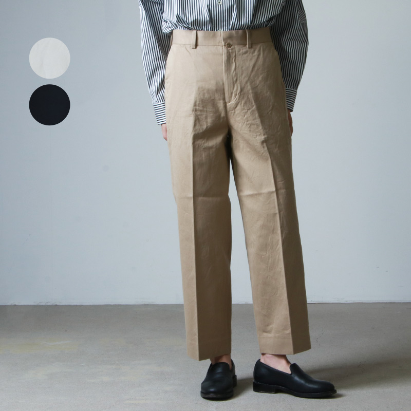 YAECA (䥨) CHINO CLOTH PANTS CREASED / Υѥĥ꡼