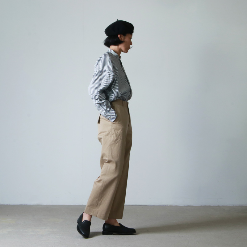 YAECA (ヤエカ) CHINO CLOTH PANTS CREASED / チノクロスパンツクリース