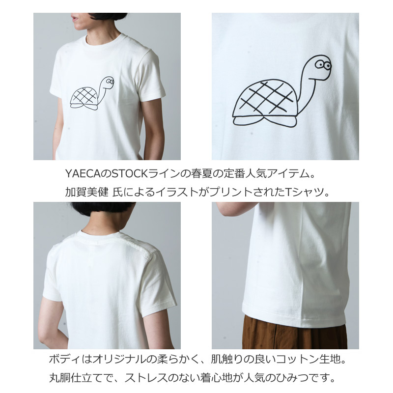 YAECA（ヤエカ ）ken kagami コラボ Tシャツ
