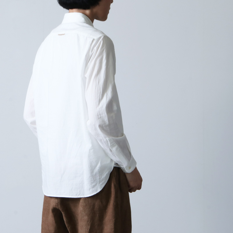 YAECA(䥨) WRITE BUTTON SHIRT