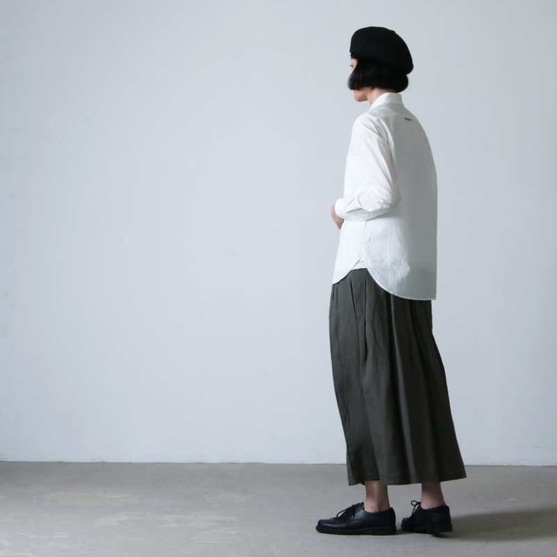 YAECA(䥨) WRITE BUTTON SHIRT