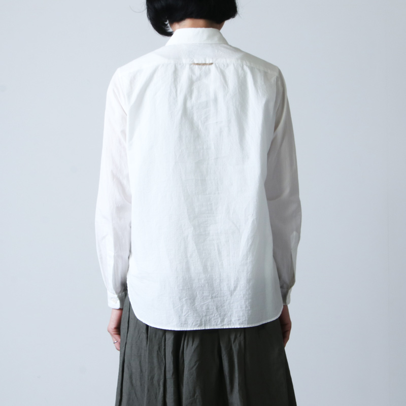 YAECA (ヤエカ) WRITE BUTTON SHIRT / ライトボタンシャツ
