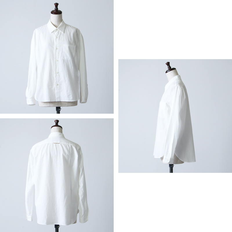 YAECA(䥨) WRITE BUTTON SHIRT