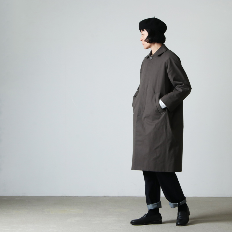 YAECA (ヤエカ) SOUTIEN COLLAR COAT STANDARD / ステンカラーコート