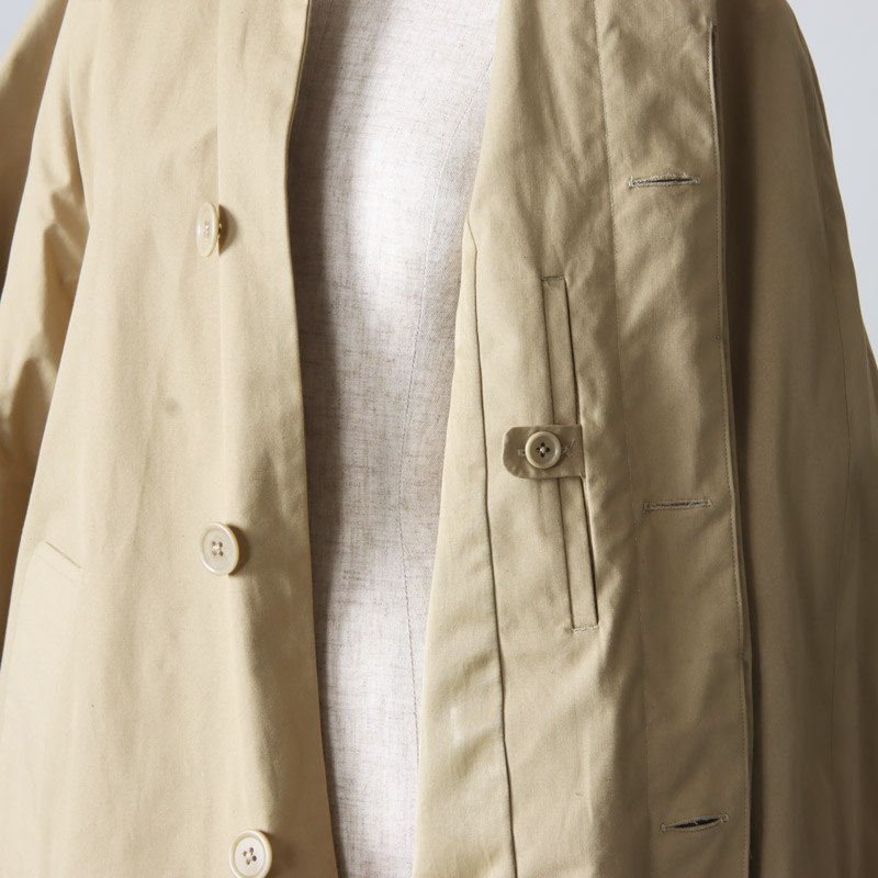 YAECA (ヤエカ) SOUTIEN COLLAR COAT STANDARD / ステンカラーコート