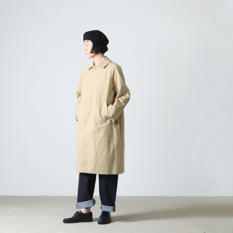 YAECA (ヤエカ) SOUTIEN COLLAR COAT STANDARD / ステンカラーコート