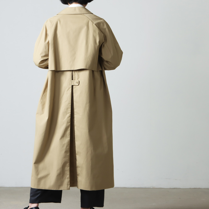 YAECA (ヤエカ) SOUTIEN COLLAR COAT LONG / ステンカラーコートロング