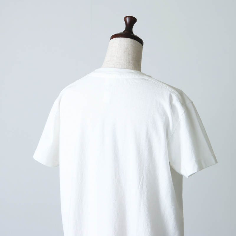 YAECA (ヤエカ) STOCK CREWNECK POCKET T / ストッククルーネック