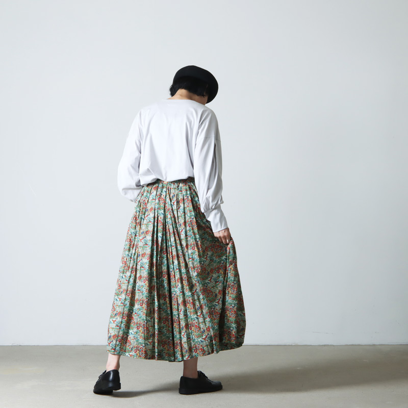 YAECA (ヤエカ) WRITE CULOTTES LIBERTY / ライトキュロットリバティ