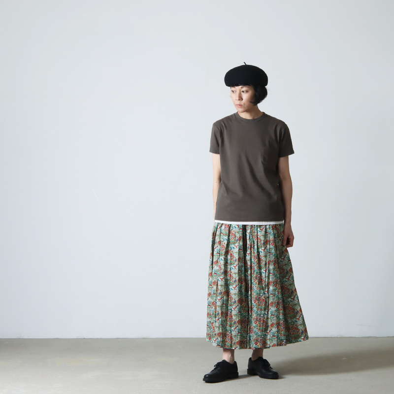 YAECA (ヤエカ) WRITE CULOTTES LIBERTY / ライトキュロットリバティ