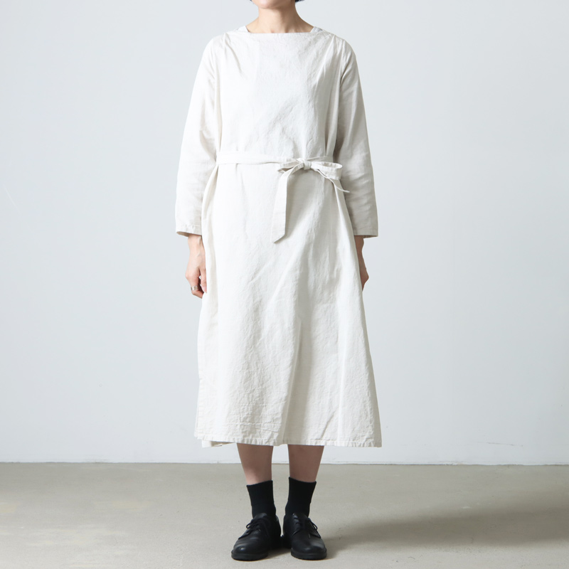 YAECA (ヤエカ) WRITE WRAP DRESS / ライトラップドレス