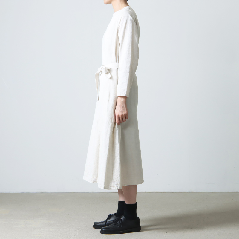 YAECA (ヤエカ) WRITE WRAP DRESS / ライトラップドレス