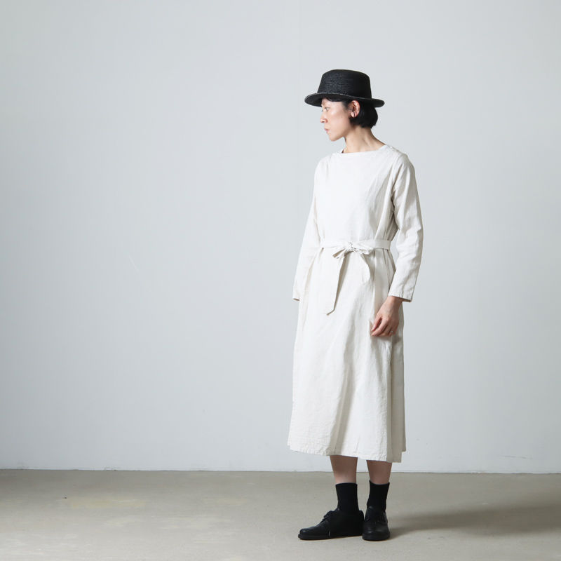 YAECA (ヤエカ) WRITE WRAP DRESS / ライトラップドレス