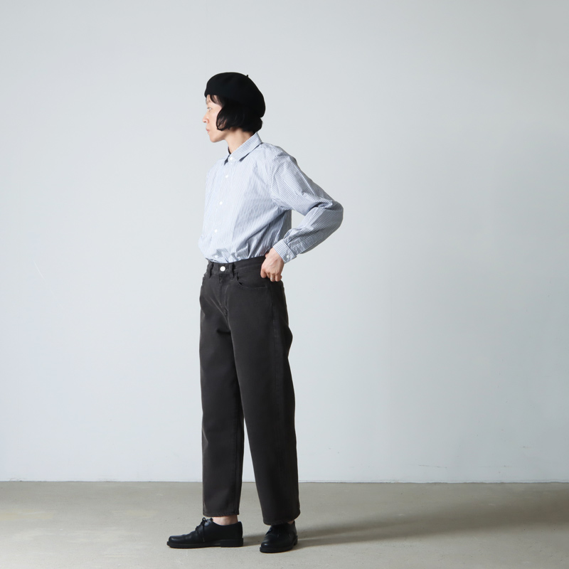 YAECA (ヤエカ) CONTEMPO DENIM PANTS WIDE CROPPED / コンテンポ