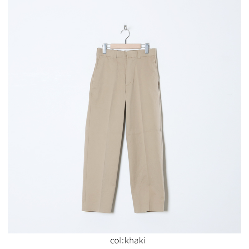 YAECA (ヤエカ) CHINO CLOTH PANTS CREASED SLIM / チノクロスパンツクリースドスリム
