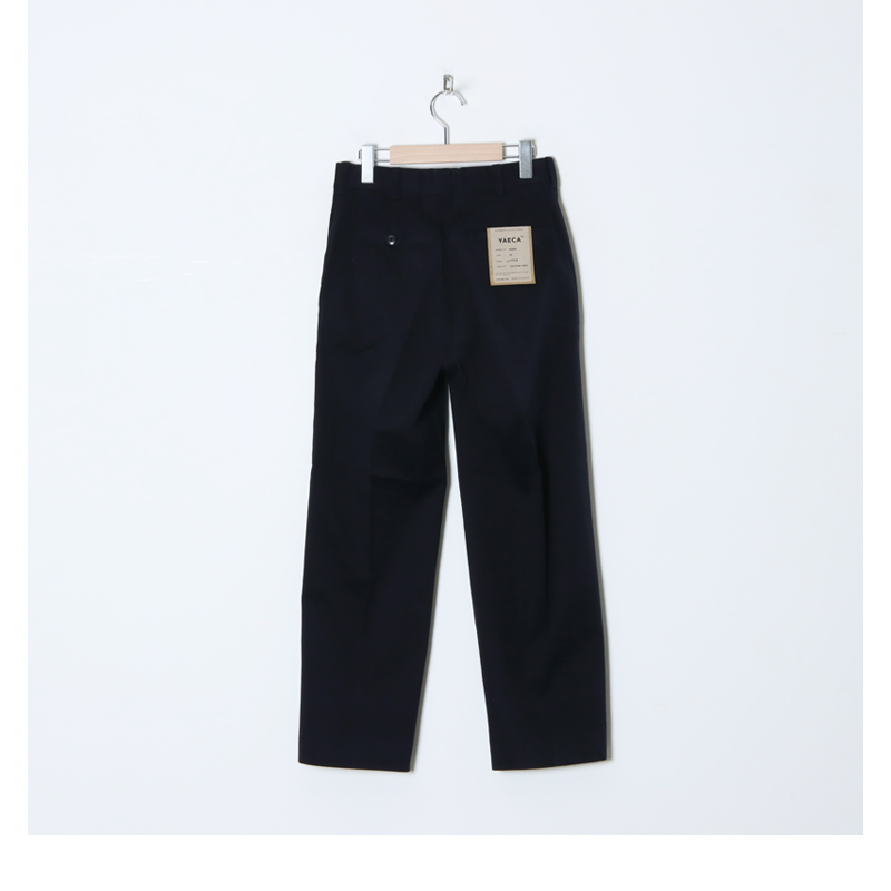 YAECA (ヤエカ) CHINO CLOTH PANTS CREASED SLIM / チノクロスパンツ 