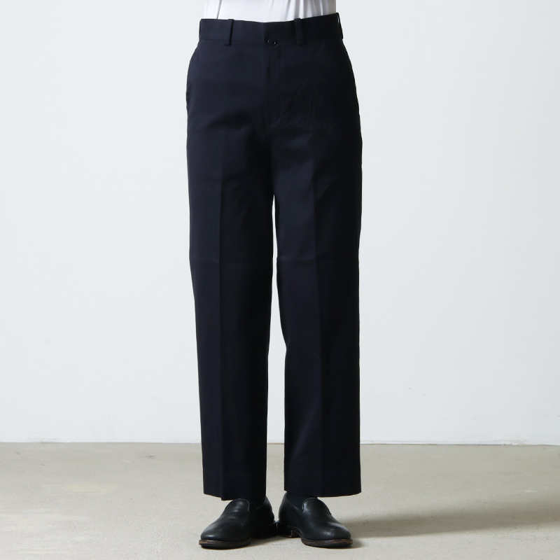 YAECA(䥨) CHINO CLOTH PANTS CREASED SLIM