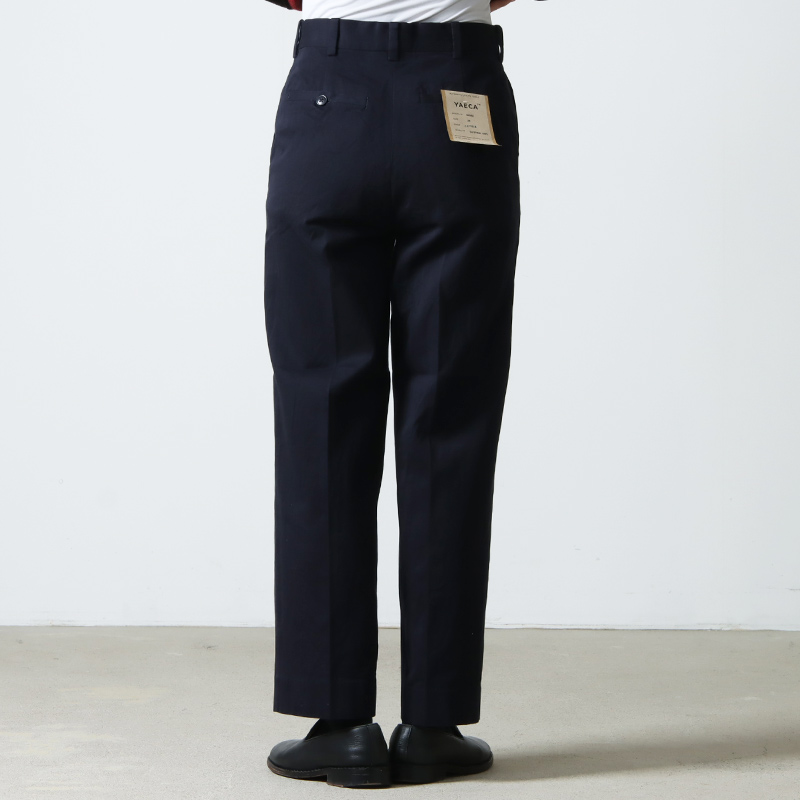 YAECA(䥨) CHINO CLOTH PANTS CREASED SLIM