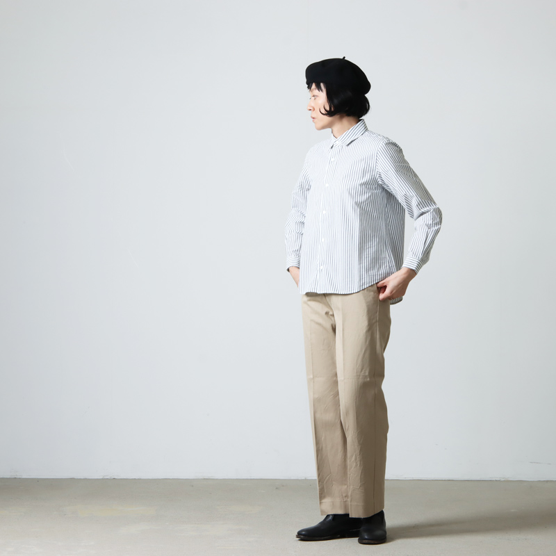 YAECA(䥨) CHINO CLOTH PANTS CREASED SLIM