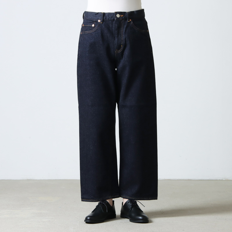 YAECA(䥨) 11-13W DENIM PANTS WIDE STRAIGHT