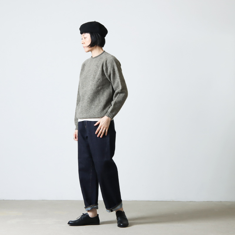 パンツYAECA DENIM WIDE STRAIGHT 13-11W