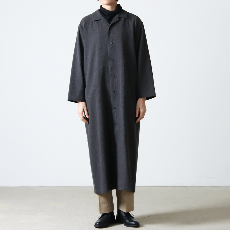 YAECA (ヤエカ) CONTEMPO PAJAMA SHIRT DRESS / コンテンポパジャマ