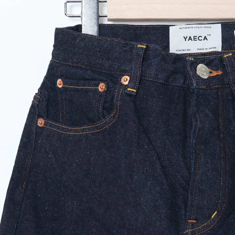 YAECA (ヤエカ) 9-13W DENIM PANTS WIDE TAPERED / デニムパンツワイド