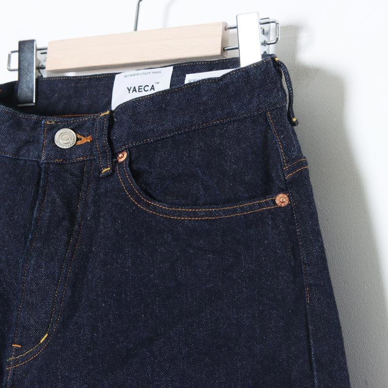 YAECA (ヤエカ) 9-13W DENIM PANTS WIDE TAPERED / デニムパンツワイド