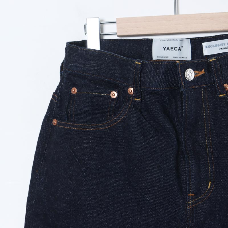 YAECA (ヤエカ) 5-13W DENIM PANTS CROPPED / デニムパンツクロップド