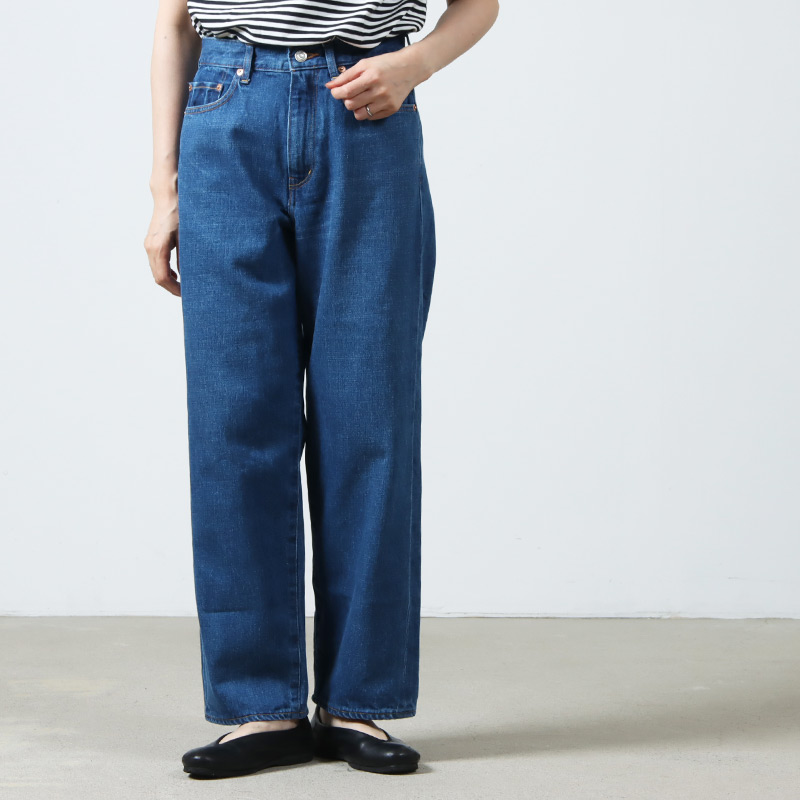 YAECA (ヤエカ) 11-13U DENIM PANTS WIDE STRAIGHT / デニムパンツ ...