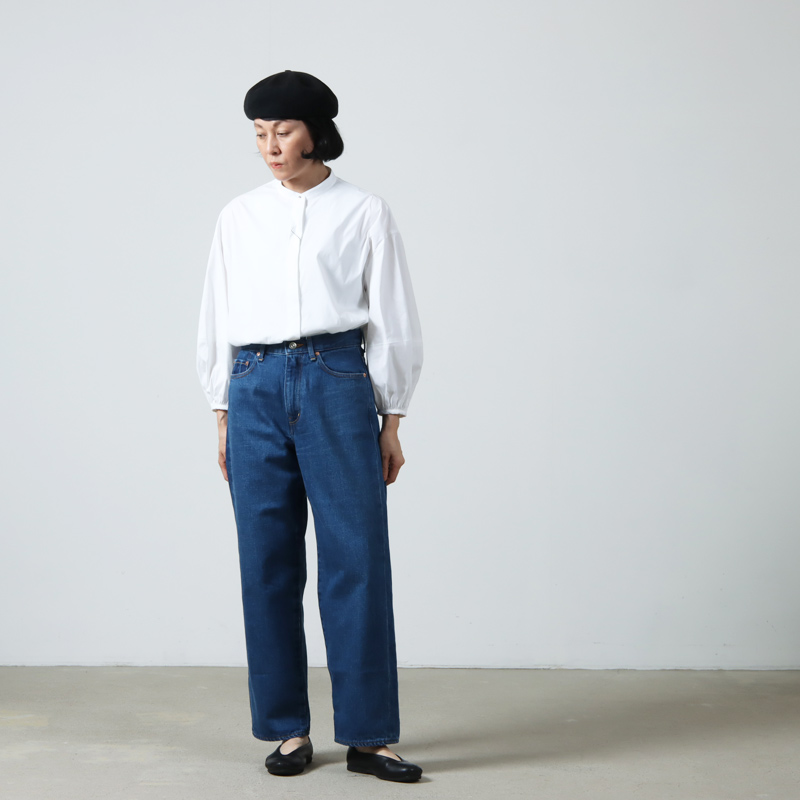 YAECA(䥨) 11-13U DENIM PANTS WIDE STRAIGHT