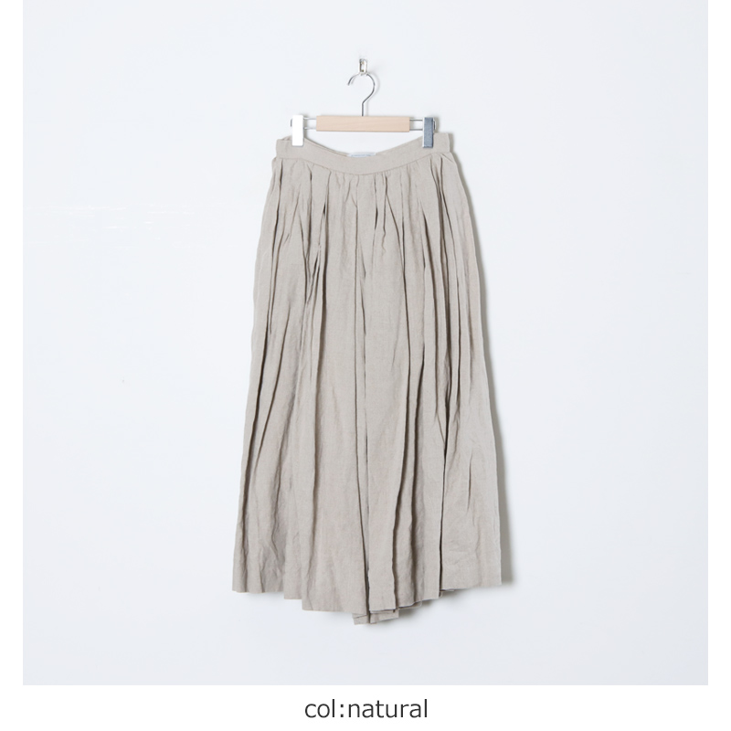 YAECA(䥨) WRITE CULOTTES LINEN