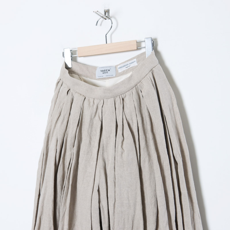 YAECA(䥨) WRITE CULOTTES LINEN