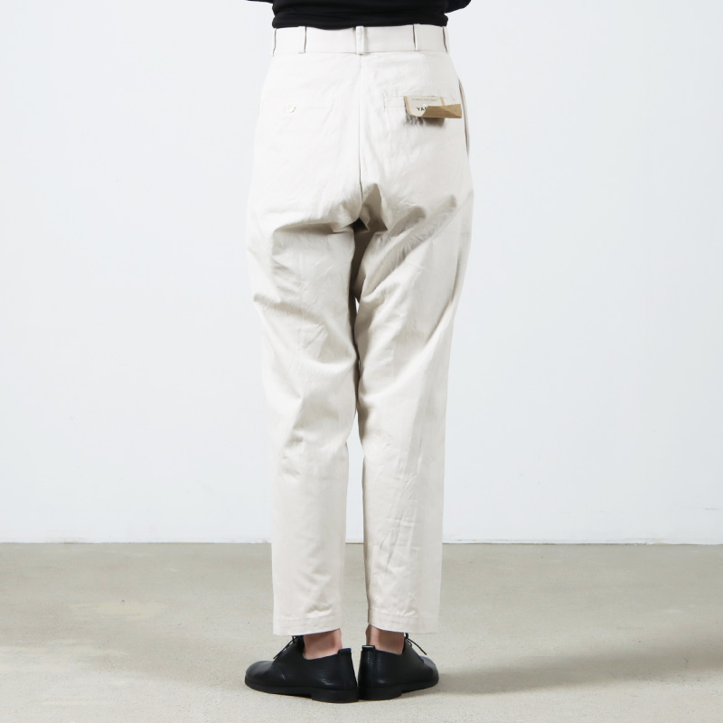 YAECA (ヤエカ) CHINO CLOTH PANTS WIDE TAPERED / チノクロスパンツワイドテーパード
