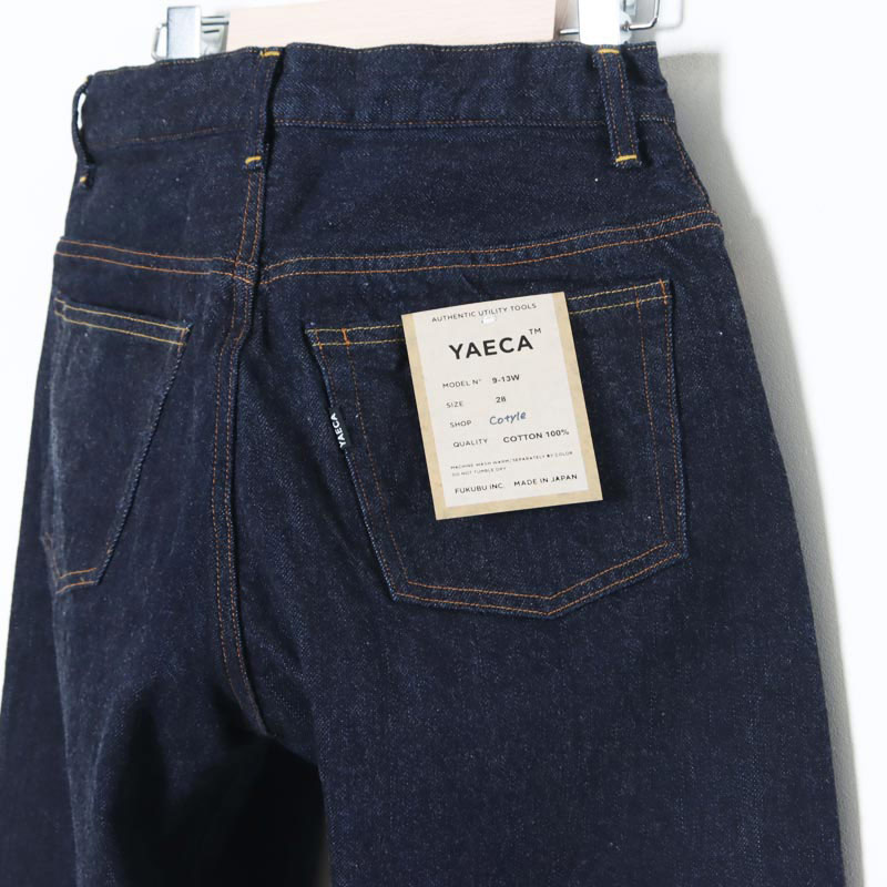 YAECA (ヤエカ) 9-13W DENIM PANTS WIDE TAPERED / 9-13W DENIM PANTS